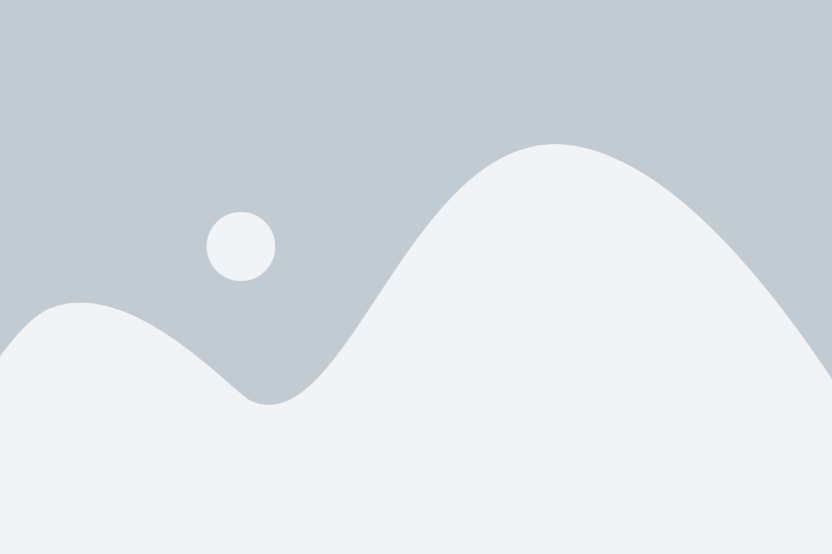 Minimal gray abstract hills and sun illustration